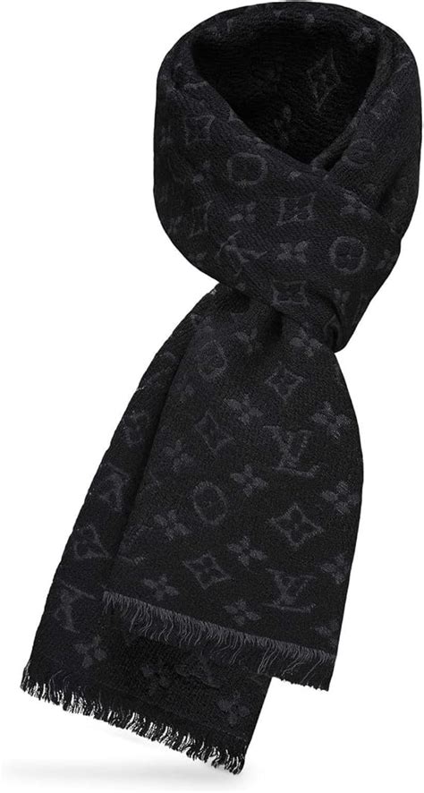 louis vuitton echarpe femme noir|genuine louis vuitton scarf.